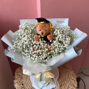 Baby Breath + Teddy (Small)