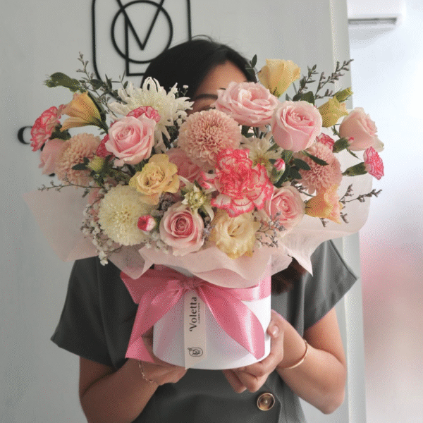 Bloombox D15 Pink Florence